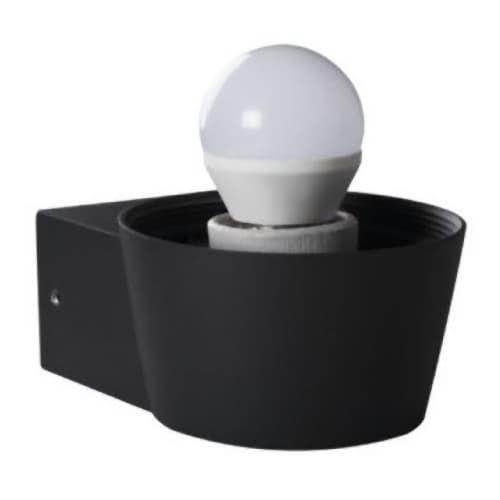 Wijde selectie Gewoon Staan voor Buitenlamp Sorta - Muurlamp - Sensor - losse E27 - Rond | MEIPOS LED  verlichting