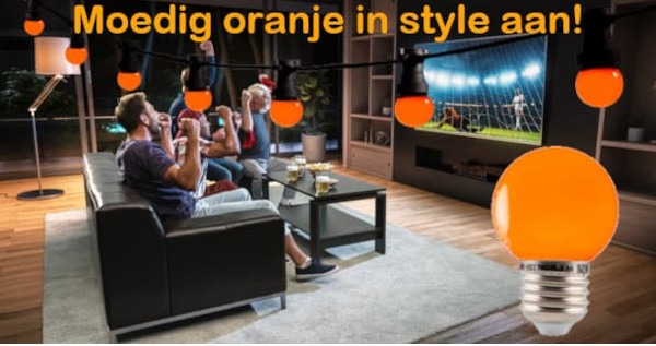 Moedig Oranje in style aan!