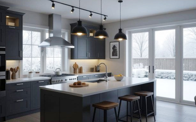 MEIPOS LED verlichting | Sfeervolle keuken in de winter